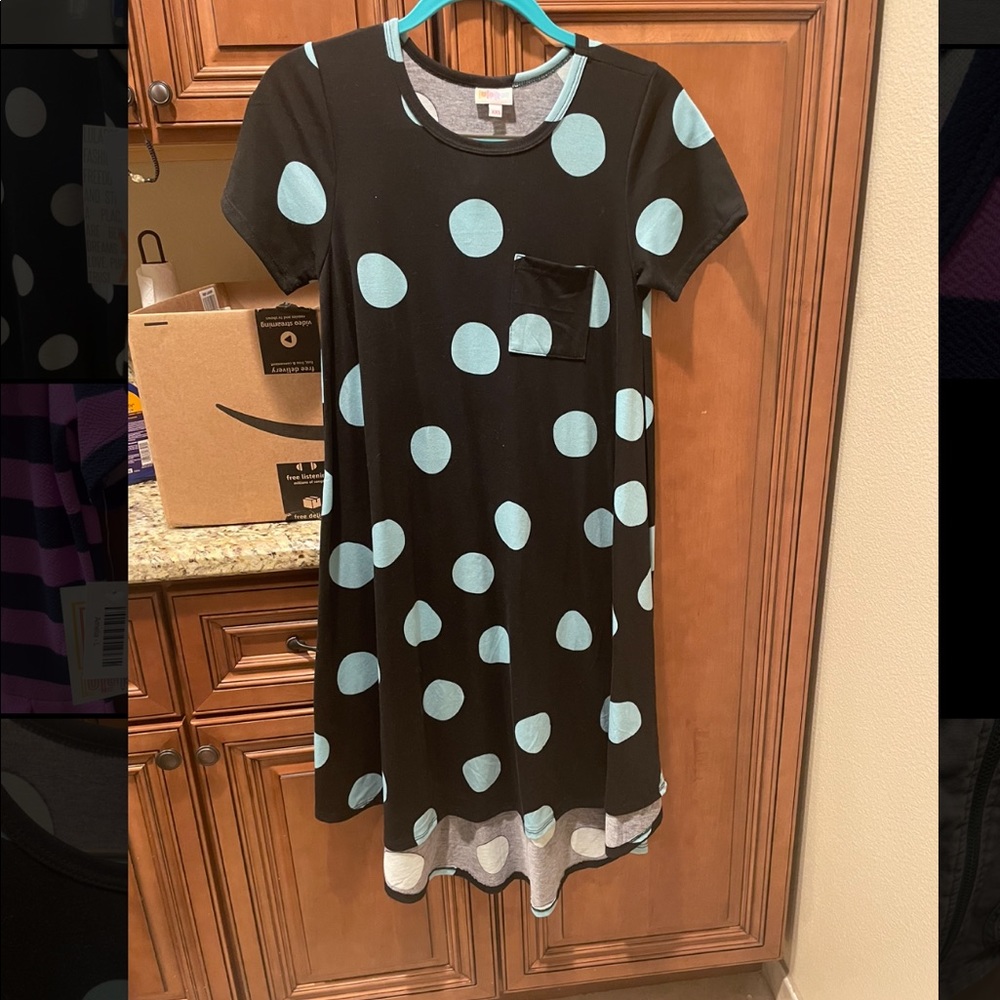 LulaRoe Carly High-Low Dress XXS NWOT